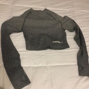 Gymshark Ombré Seamless Long Sleeve Crop